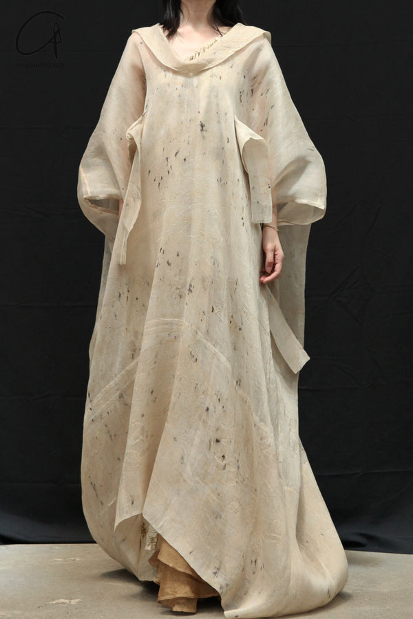 Mutedance 24 Spring/Summer Silk Loose Cardigan Dress MD-MD24SS85 PM146